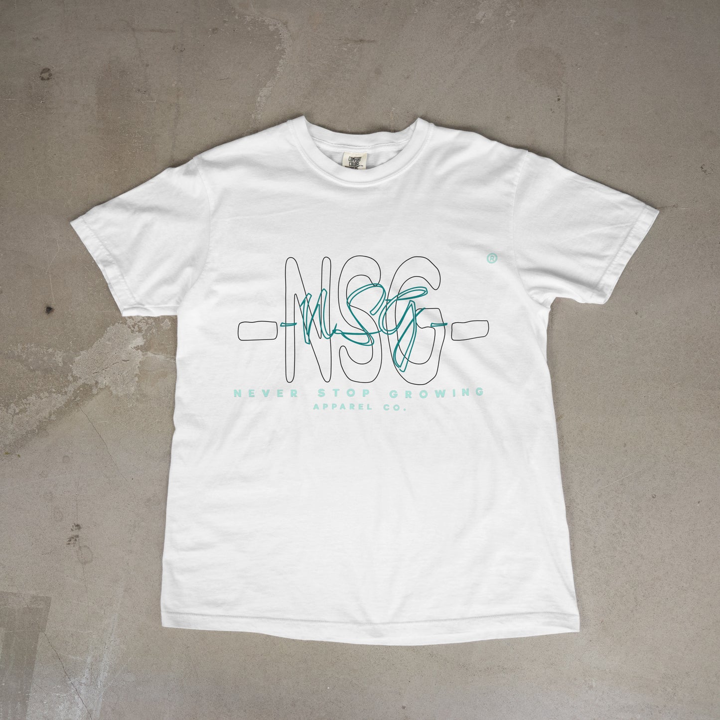 "Logo" Short Sleeve T-shirt (White)
