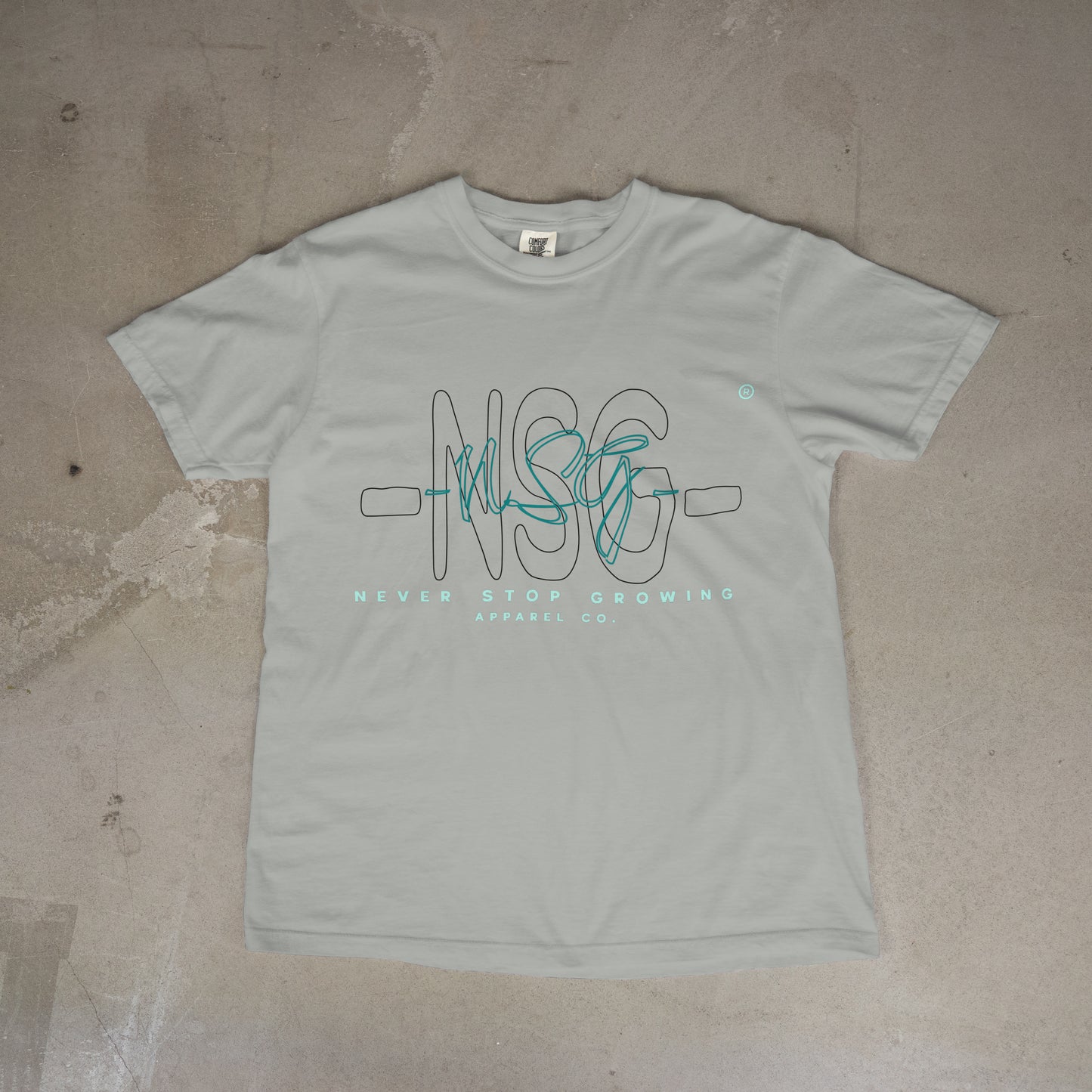"Logo" Short Sleeve T-shirt (Granite)