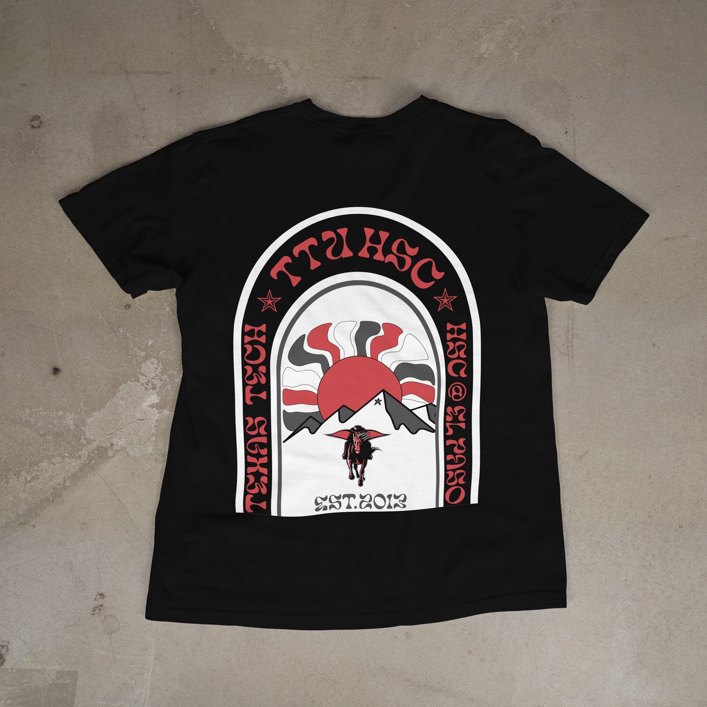 TTUHSC Collegiate Tee (Black)