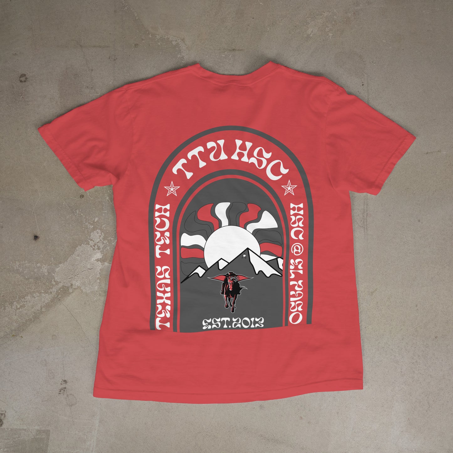 TTUHSC Collegiate Tee (Red)