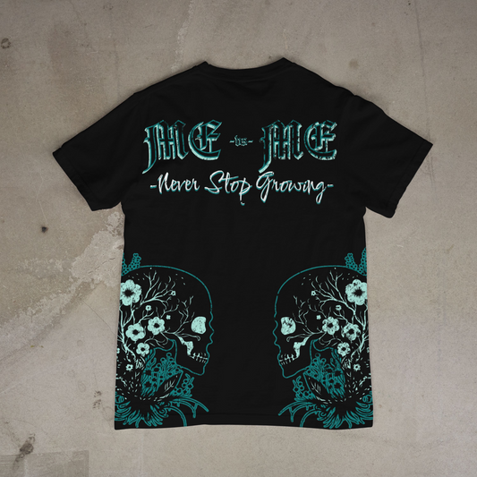 "Me vs Me"  Short Sleeve Tee (Black)