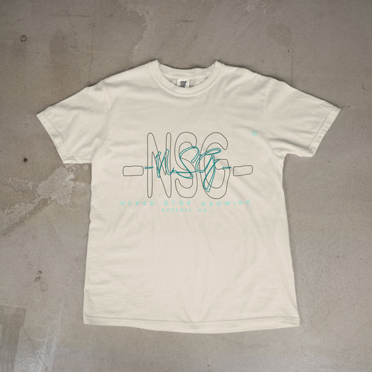 "Logo" Short Sleeve T-shirt (Ivory)