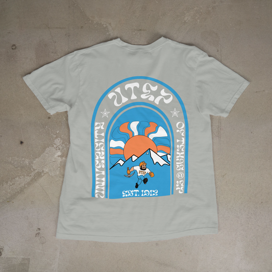 "Collegiate" (UTEP) Short Sleeve T-shirt (Granite)